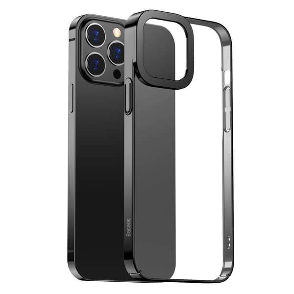 Baseus Glitter Electroplating Skal iPhone 13 Pro Max - Svart