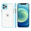 Miniatyrbild 1 av 6: Milky Silicone Flexible Translucent Skal Redmi 10X 4G / Note 9 - Blå