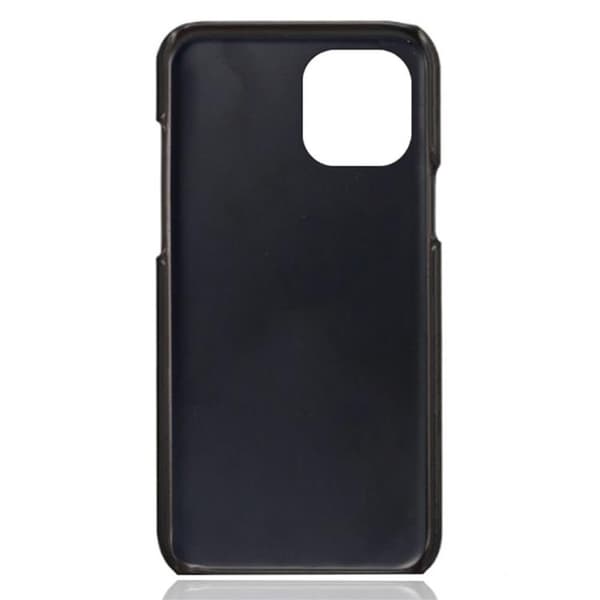Retro Mobilskal med Kortplatser till iPhone 8 Plus - Svart