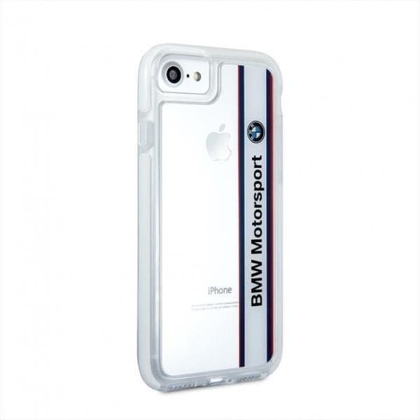 BMW Hardcase Skal iPhone 7 - Transparent / Vit