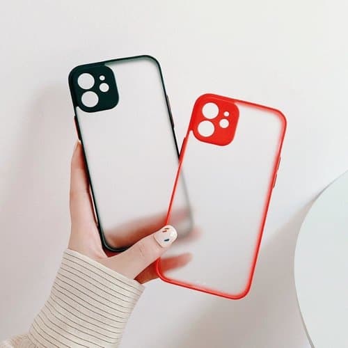 Milky Silicone Flexible Translucent Skal Galaxy S21 Plus 5G - Mörk Grön