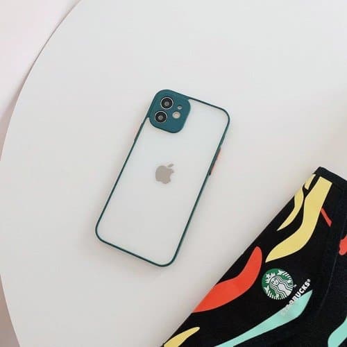 Milky Silicone Flexible Translucent Skal Galaxy S21 Plus 5G - Mörk Grön