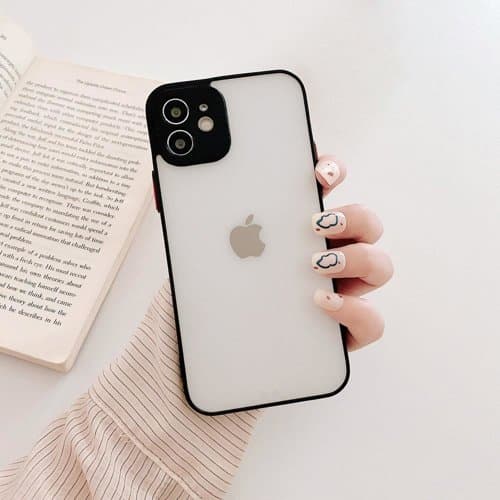 Milky Silicone Flexible Translucent Skal Redmi 10X 4G / Note 9 - Svart