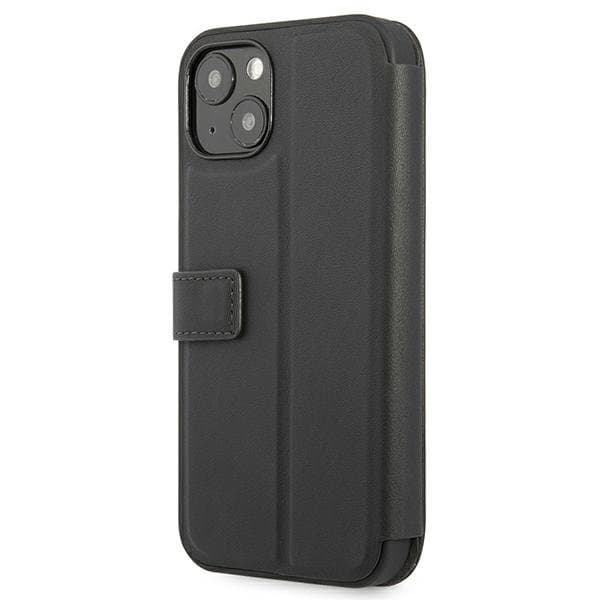 BMW Signature Äkta Läder Fodral iPhone 13 mini - Svart