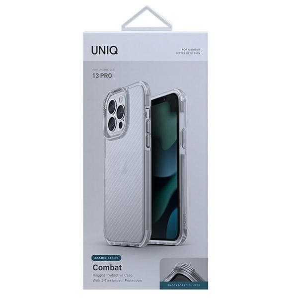UNIQ Combat Skal iPhone 13 / 13 Pro - Aramid Frost