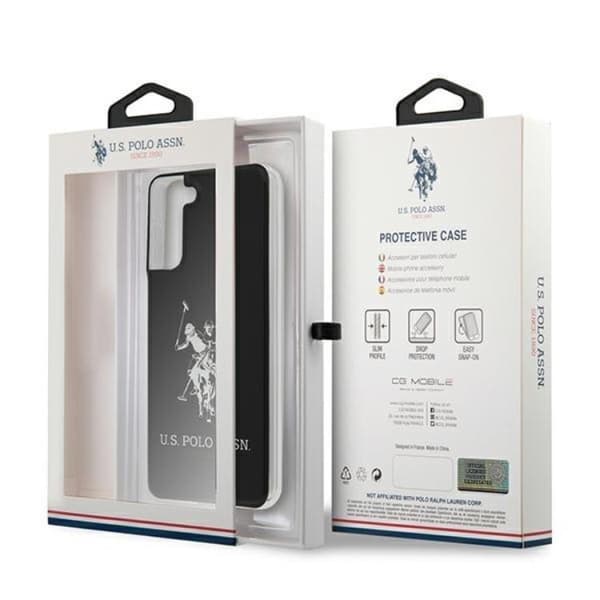 US Polo Shiny Big Logo Skal Galaxy S21 - Svart