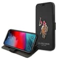 Miniatyrbild 1 av 7: US Polo Embroidery Collection Fodral iPhone 12 Mini - Svart