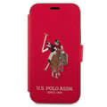 Miniatyrbild 3 av 7: US Polo Embroidery Collection Fodral iPhone 12 Mini - Röd