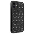 Miniatyrbild 5 av 7: Mercedes Silver Stars Pattern Skal iPhone 11 - Svart