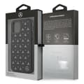 Miniatyrbild 5 av 11: Mercedes Silver Stars Pattern Skal iPhone 12 / 12 Pro - Svart