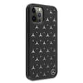 Miniatyrbild 7 av 11: Mercedes Silver Stars Pattern Skal iPhone 12 / 12 Pro - Svart
