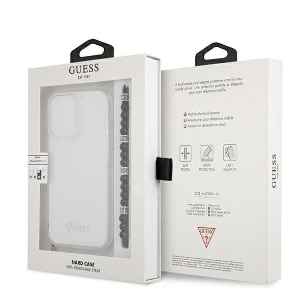 Guess Black Pearl Skal iPhone 13 Pro / 13 - Transparent