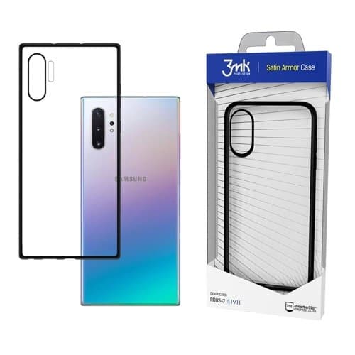 3MK Satin Armor Skal Galaxy Note 10 Plus - Transparent
