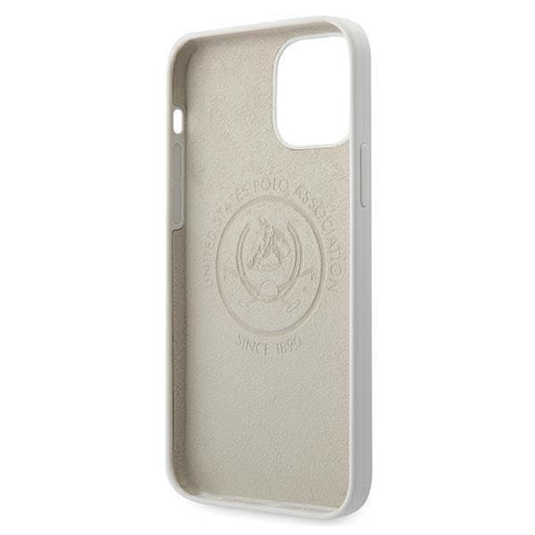 US Polo Silicone Collection Skal iPhone 12 / 12 Pro - Vit