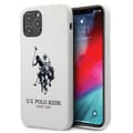 Miniatyrbild 1 av 8: US Polo Silicone Collection Skal iPhone 12 / 12 Pro - Vit