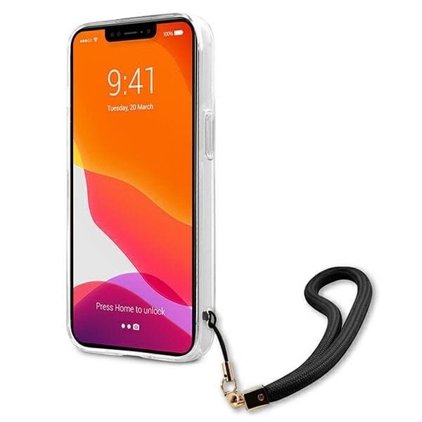 Guess Camo Strap Collection Skal iPhone 13 Pro / 13 - Svart