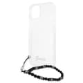 Miniatyrbild 6 av 8: Guess Black Pearl Skal iPhone 13 Mini - Transparent