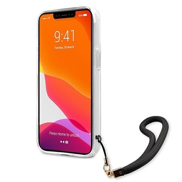 Guess Camo Strap Collection Skal iPhone 13 mini - Svart