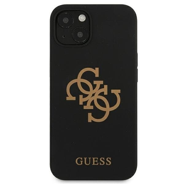 Guess Silicone Logo Skal iPhone 13 mini - Svart