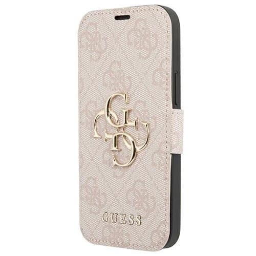 Guess Big Metall Logo Fodral iPhone 13 Pro / 13 - Rosa