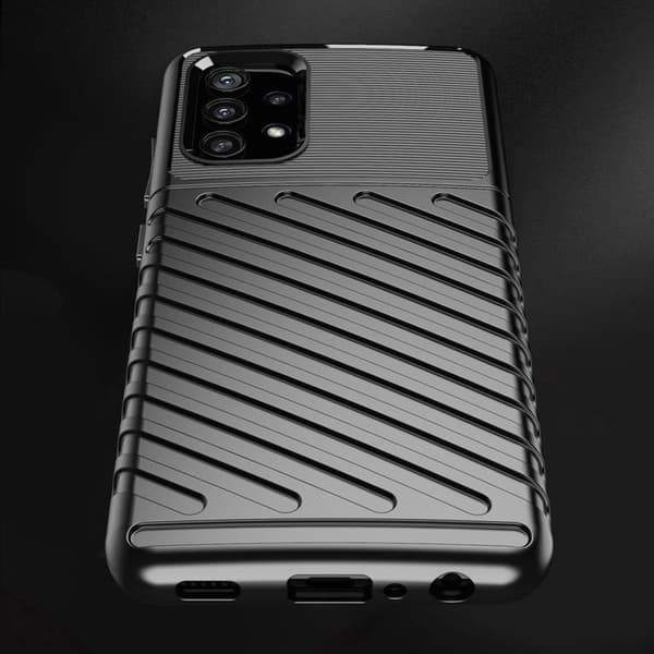 Thunder Flexible Skal Galaxy A72 - Blå