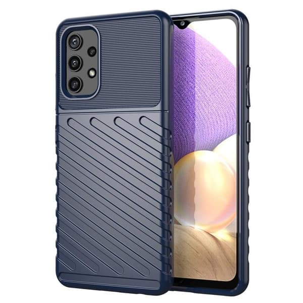 Thunder Flexible Skal Galaxy A72 - Blå