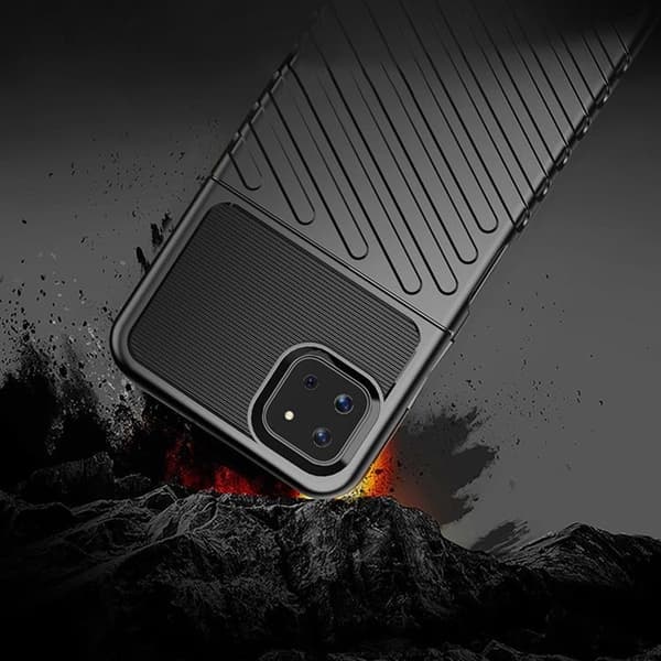 Thunder Flexible Skal Galaxy A22 - Svart