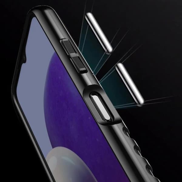 Thunder Flexible Skal Galaxy A22 - Svart