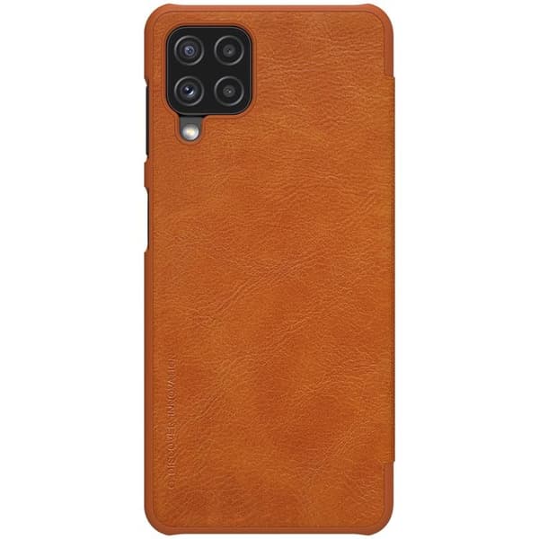 Nillkin Qin Läder Fodral Galaxy A22 4G - Brun