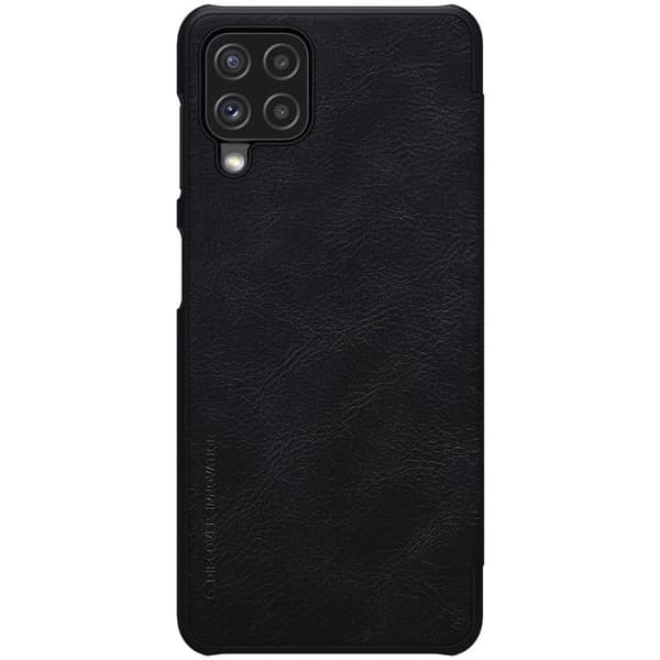 Nillkin Qin Läder Fodral Galaxy A22 4G - Svart