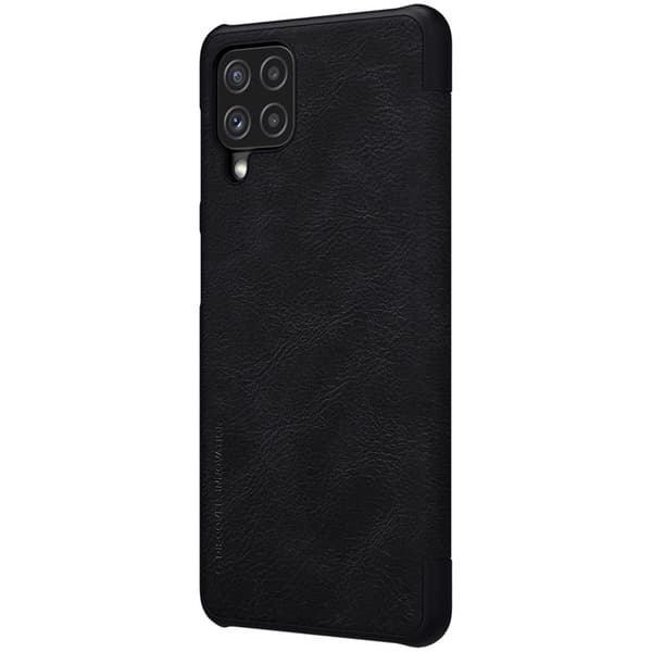 Nillkin Qin Läder Fodral Galaxy A22 4G - Svart