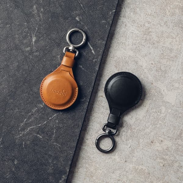 Moshi Airtag Key Ringhållare - Svart