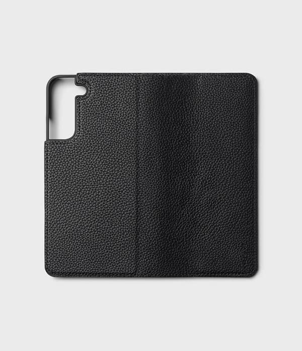 Ringke Folio Signature Flip Läder Fodral Galaxy S22 Plus - Svart