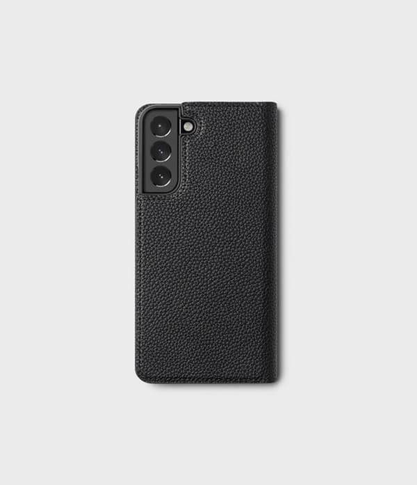 Ringke Folio Signature Flip Läder Fodral Galaxy S22 Plus - Svart