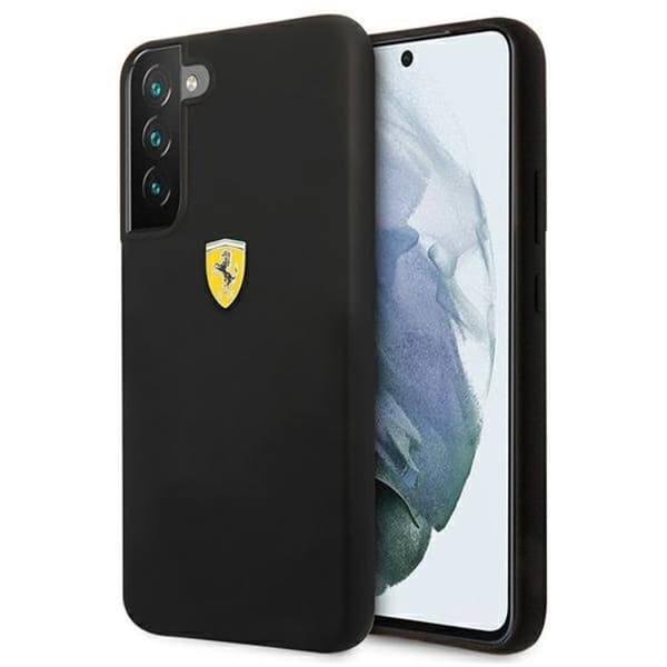 Ferrari On Track Silicone Skal Galaxy S22 Plus - Svart