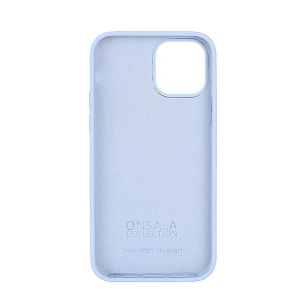 Onsala Mobilskal Silikon iPhone 12/12 Pro - Ljusblå