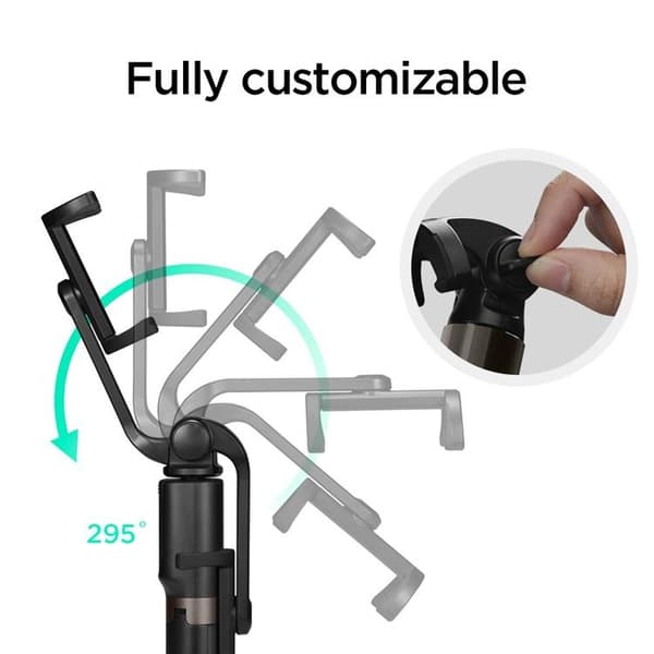 Spigen Trådlös Selfie Stick Tripod - Svart
