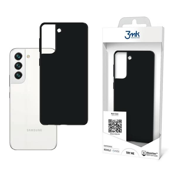3MK Matte Skal Samsung Galaxy S22 - Svart