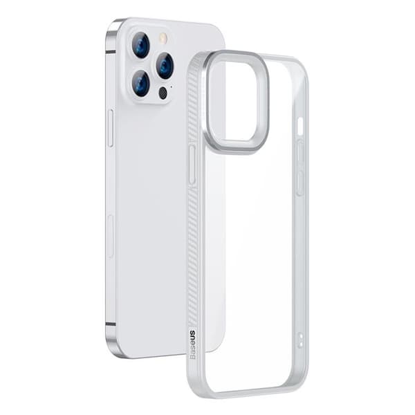Baseus Crystal Skal iPhone 13 Pro - Grå