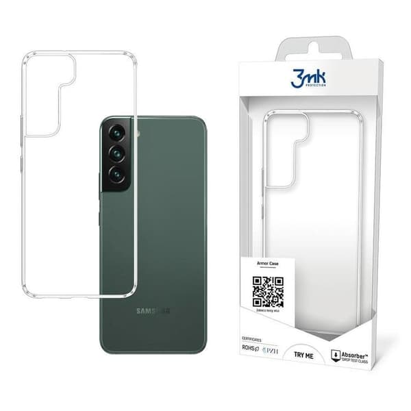 3MK All-Safe AC Armor Skal Galaxy S22 Plus - Clear