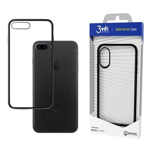 3MK Clear Skal iPhone 7/8 Plus - Transparent
