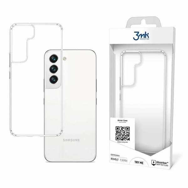 3mk Armor Skal Samsung Galaxy S22 - Transparent
