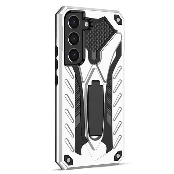 Phantom Knight Skal Galaxy S22 Plus - Silver
