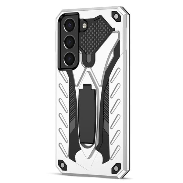 Phantom Knight Skal Galaxy S22 Plus - Silver