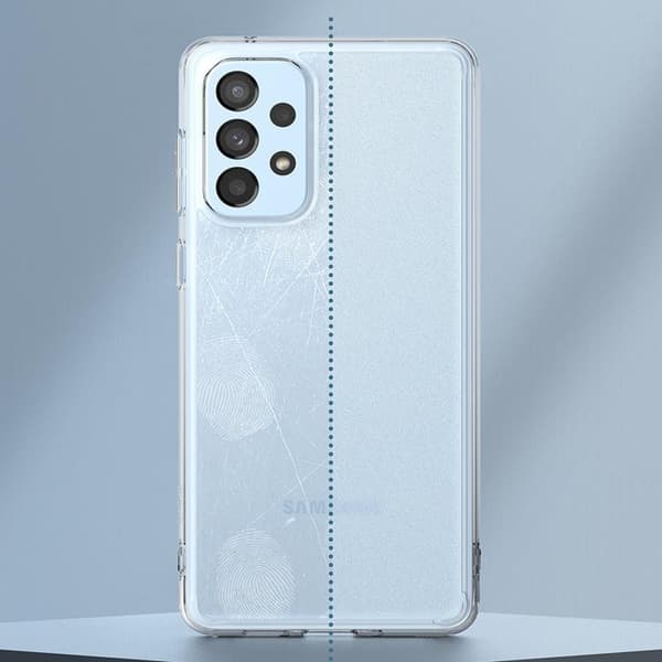 Ringke Fusion Matte Skal Galaxy A73 - Transparent