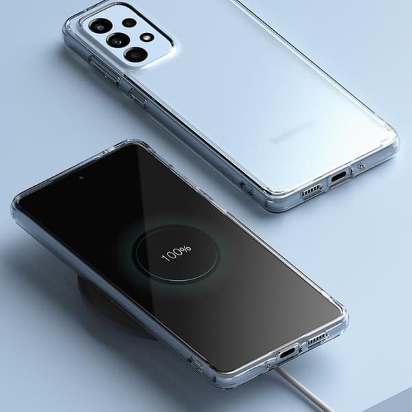 Ringke Fusion Matte Skal Galaxy A73 - Transparent