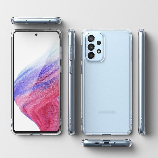 Ringke Fusion Matte Skal Galaxy A73 - Transparent