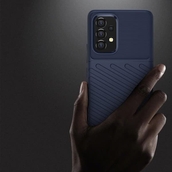Thunder Flexible Armored Skal Galaxy A53 5G - Blå