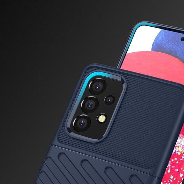 Thunder Flexible Armored Skal Galaxy A53 5G - Blå