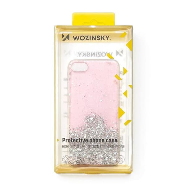 Wozinsky Star Glitter Shining Skal Galaxy M31s - Rosa